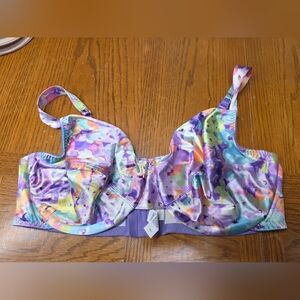 Delicates Multicolor Floral Underwire Bra Size 40DD